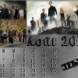Calendrier du mois d'Ao�t